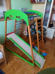 Детский спортивный уголок для дома "BabyWood" SportBaby фото от покупателей 3