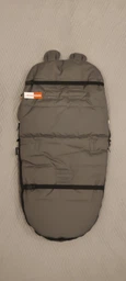Зимний Конверт Футмуф Чехол на овчине в коляску Z&D Thermo (Black) фото от покупателей 17
