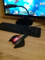 Мікрофон Vertux VertuMic-1 LED USB Black (MICVERTUMIC1)