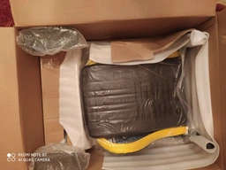 Комп'ютерне Ігрове Крісло Геймерське з Підніжкою для Геймера GT Racer X-2534-F Чорне / Жовте фото від покупців 4