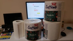 Бумажные полотенца Soffione XL 2 слоя 500 отрывов 1 рулон (4820003834749) фото от покупателей 15