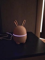 Увлажнитель воздуха зайчик Rabbit 2в1 на 300 мл детский мини персональный LED ароматизатор c подсветкой розовый фото от покупателей 3