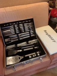 Подарунковий набір для гриля в кейсі Berghoff Cubo 1108325 33 предмети