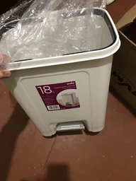 Ведро для мусора MBM HOME с крышкой и педалью BIN-01 20л Серое (BIN-01 20L GRAY) фото от покупателей 17