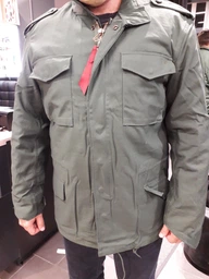 Куртка демисезонная мужская Shvigel M-65 M Olive (Shvigel-m65-olive-M) фото от покупателей 1