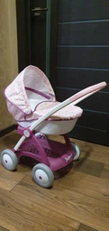Коляска для ляльки Smoby Toys Baby Nurse Прованс Модерн люлька, з кошиком (254103) (3032162541036) фото від покупців 5
