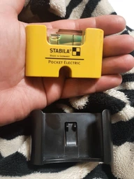 Уровень мини Stabila Type Pocket Electric магнитный 70 х 20 х 40 мм (17775st) фото от покупателей 1