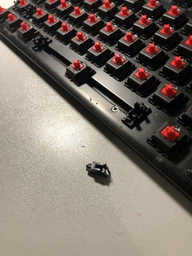 Клавиатура проводная HyperX Alloy FPS Pro Cherry MX Red USB (HX-KB4RD1-RU/R1) фото от покупателей 14
