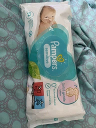 Вологі cepветки дитячі PAMPERS Sensitive 52 шт (8001841041391) фото від покупців 19