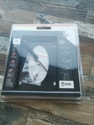 Адаптер подключения Frime HDD/SSD 2.5" в отсек привода ноутбука SATA/mSATA 12.7mm (FHDC127P)