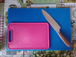 Дошка обробна Hendi HACCP 450x300x13 мм, коричнева 825556 фото від покупців 11
