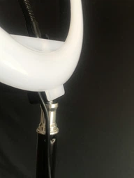 Профессиональная кольцевая светодиодная LED Ring лампа 26 см. 20 ват с держателем для телефона и штативом от 80-210 см фото от покупателей 3
