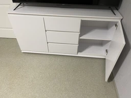 Комод Forte Mikkel Ш 1502 / В 759 / Г 390 Белый-Дуб сонома