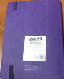 Блокнот деловой Buromax Color Tunes A5 в линию 96 листов обложка из искусственной кожи Синий (BM.295200-02) фото от покупателей 1