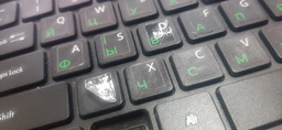 Наклейки на клавиатуру XOKO 48 клавишь Украинская/Английская (XK-KB-STCK-SM) фото от покупателей 19