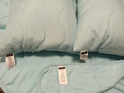 Набор антиаллергенный MirSon EcoSilk Супер Теплый №1662 Eco Light Blue (одеяло + подушки 50х70 среднии) (2200002655170)