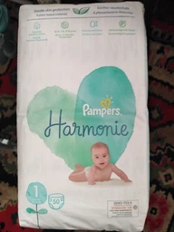Підгузник Pampers Harmonie Newborn Розмір 1 (2-5 кг) 26 шт (8006540156155) фото від покупців 3