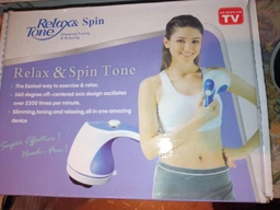 Массажер для тела Relax and Spin Tone H0238 Релакс Белый фото от покупателей 1