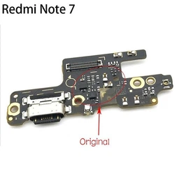 Шлейф PowerON для Xiaomi Redmi Note 7, з роз'ємом зарядки, з мікрофоном, плата зарядки фото від покупців 1