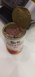 Консервований корм для собак з яловичиною та індичкою Brit Pate & Meat Beef 400 г фото від покупців 2