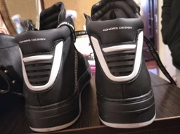 Мужские зимние ботинки кожаные Konors 7155/68-15 45 28.5 см Черный/Красный (2000000472089) фото от покупателей 3