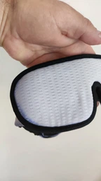 Маска для сну дихаюча Silenta 3D Breath Чорна + Беруші (17120) фото від покупців 14