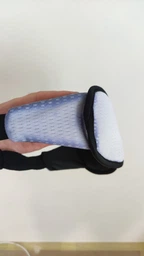 Маска для сну дихаюча Silenta 3D Breath Чорна + Беруші (17120) фото від покупців 11