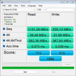 SSD диск Patriot 2TB 2280 P300 (P300P2TBM28)