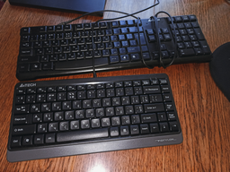 Клавиатура проводная A4Tech FK11 Fstyler Compact Size USB Grey (4711421953313) фото от покупателей 19