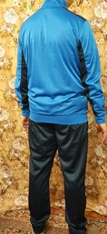 Чоловічий спортивний костюм Joma TRACKSUIT ACADEMY синій,біий S 101096.302 S фото від покупців 6