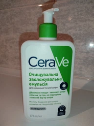 Очищающая увлажняющая эмульсия CeraVe для нормальной и сухой кожи лица и тела 473 мл (3337875597333) фото от покупателей 9