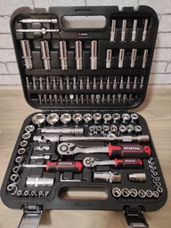 Набір інструменту Intertool 1/4" x 1/2" 110 од. Storm (ET-8110) фото від покупців 5