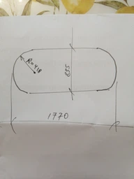 Скатертину на стіл DecorProtect М'яке скло 900х600х2.5 мм (MS250001) фото від покупців 1
