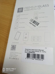 Захисне скло Armorstandart Pro 3D для смартфона Apple iPhone 14/13/13 Pro Black (ARM60264) фото від покупців 9