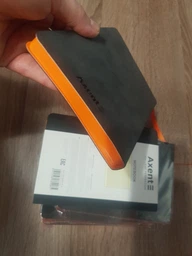 Книга записная Axent Nuba Soft А6 96 листов в клетку Серая (8604-03-A) фото от покупателей 15