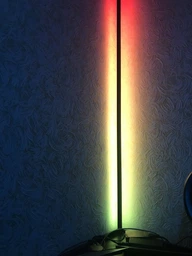 Напольная угловая цветная Led RGB лампа торшер с пультом 20Вт