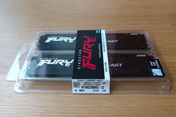 Оперативная память Kingston Fury DDR5-4800 32768MB PC5-38400 (Kit of 2x16384) Beast Black (KF548C38BBK2-32) фото от покупателей 1