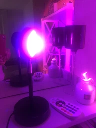 Проекційний світильник USB Sunset Lamp з пультом 16 кольорів фото від покупців 3