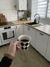 Мойка кухонная, гранитная, квадратная Valetti 49C 59х51см Черная фото от покупателей 5