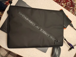 Ноутбук ASUS ROG Zephyrus G14 GA401QM-K2336 (90NR05S3-M08640) Eclipse Gray + фирменный чехол фото от покупателей 2