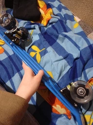 Пенні борд Penny Board Black, Світяться колеса фото від покупців 11