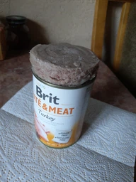Консервований корм Brit Paté & Meat для собак зі смаком індички та курки 400 г фото від покупців 4