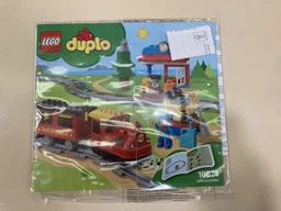 Конструктор LEGO DUPLO Town Поїзд на паровій тязі 59 деталей (10874) (5702016117264) фото від покупців 12