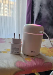Зволожувач повітря з підсвіткою H2O Colorful HUMIDIFIER білий, USB