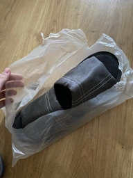 Мужские домашние тапочки с открытым носком FX shoes Дорис 18047 44-45 Синие с серым (2820000009708) фото от покупателей 5