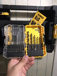 Набор сверл по металлу DeWalt Black&Gold HSS-G 14 шт (DT70727) фото от покупателей 1