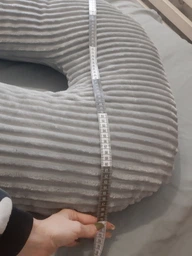 Подушка для вагітних Mamastory U360 з плюшевою знімною наволочкою фото від покупців 1