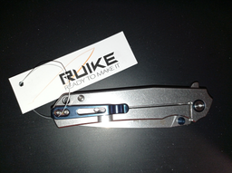 Нож складной Ruike P801-SF (длина: 200мм, лезвие: 86мм), серый фото от покупателей 10