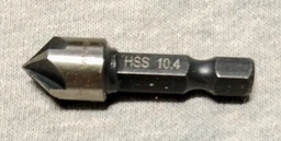 Зенківка конічна для металу YATO HEX- 1/4" 12.4 x 40 мм (YT-44724) фото от покупателей 2