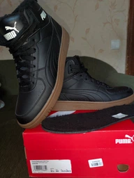 Мужские ботинки Puma Rebound JOY Fur 37557601 40 (6.5UK) Черные (4063696488220)